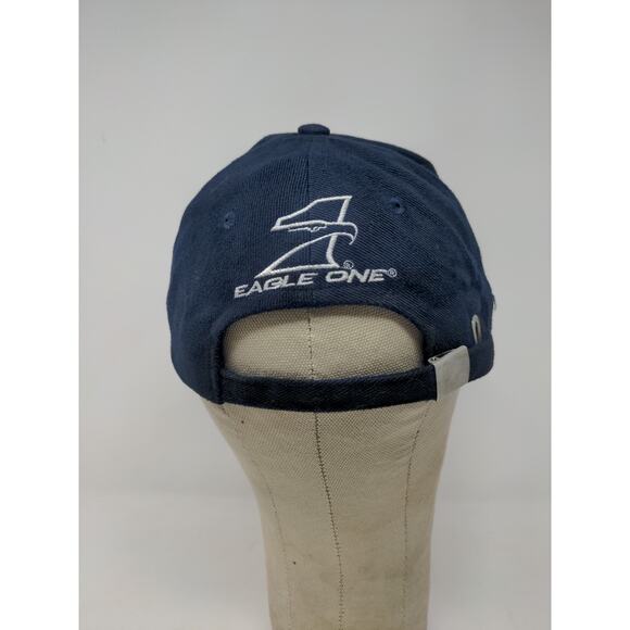 Vintage 2005 47th Daytona 500 Slideback Hat Adjustable Blue Embroidered Logo - Picture 6 of 11